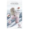 **Ski Gloves Men Women Fleece Lined Warm Outdoor Cycling Hiking Thickened Waterproof Windproof Cold-Proof Touchscreen Gloves**