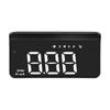 M1 White Windshield Projection HUD, Digital GPS Speedometer, with functions such as speed, driving direction, etc. Suitable for all vehicles