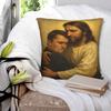 New Style Home Charlie Kirk Angelic AdvocateDecorations Pillowcase Merch  Pillow Cover Square Multi Size