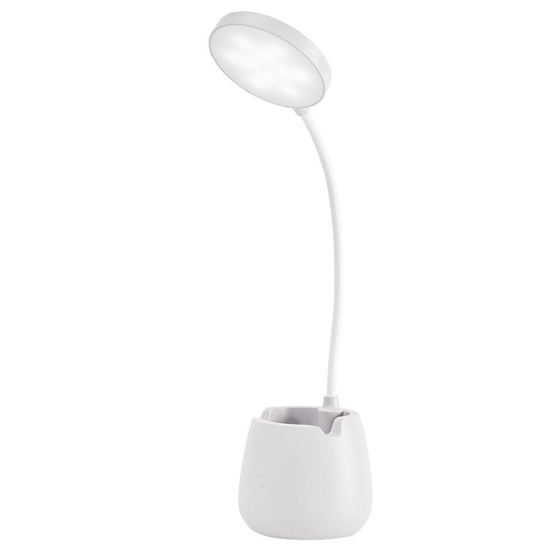 USB Bedside LED Eye-Protection Desk Lamp - Student Study, Dormitory, Reading & Night Light.