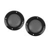 ACROPIX Auto Subwoofer Abdeckung Lautsprechergitter Schutz 63,5mm Metallgitter Rund Schwarz 2 Stück