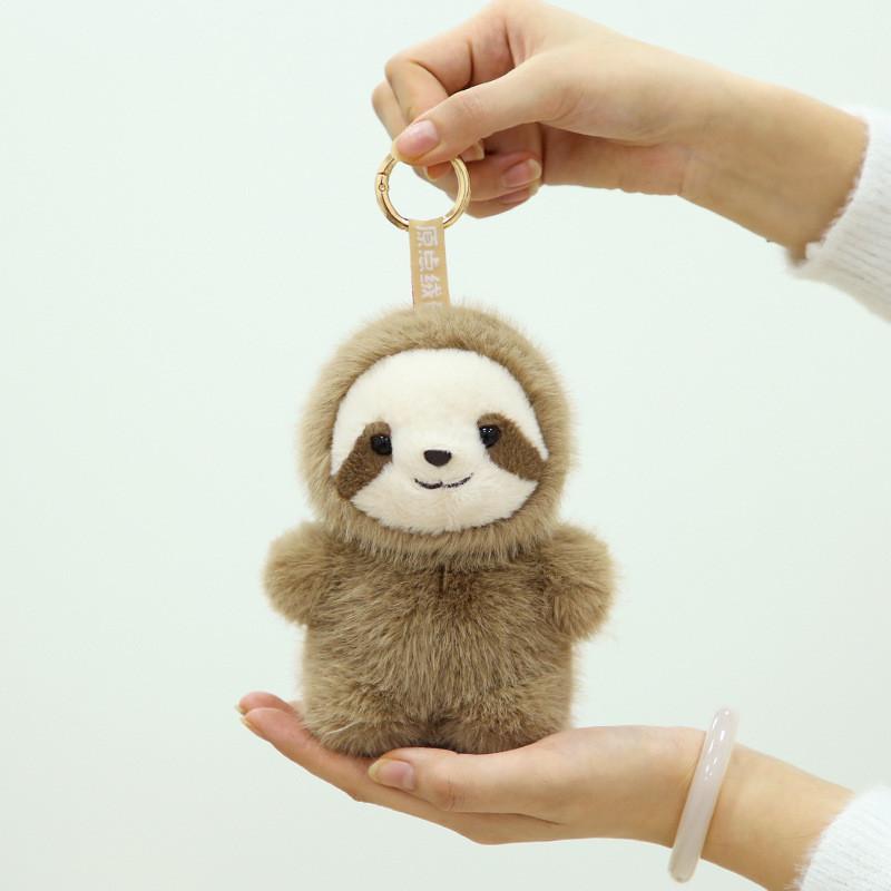 Soft And Cuddly Plush Keychain With Realistic Koala And Sloth Designs For Kids