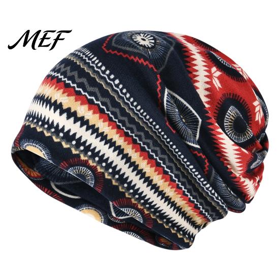 Bunte geometrische Muster Mütze Damen Geometrie Print Slouchy Mütze, Lässige weiche Stretch Beanie Einkaufen Dating Kopfbedeckung Kappe, Warm für Krebs Chemo