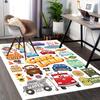 1pc Cars Land Adventure Carpet Rug for Bedroom Living Room Decor Sofa Home Game Area Rug Non-slip Floor Mat. D0730018