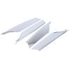 Front Fog Lamp Trim Strip Fog Lamp Eyebrow For Tesla 2016- Model S Spare Parts 1056378-00-C 1056378 1056379 1056380 1056381