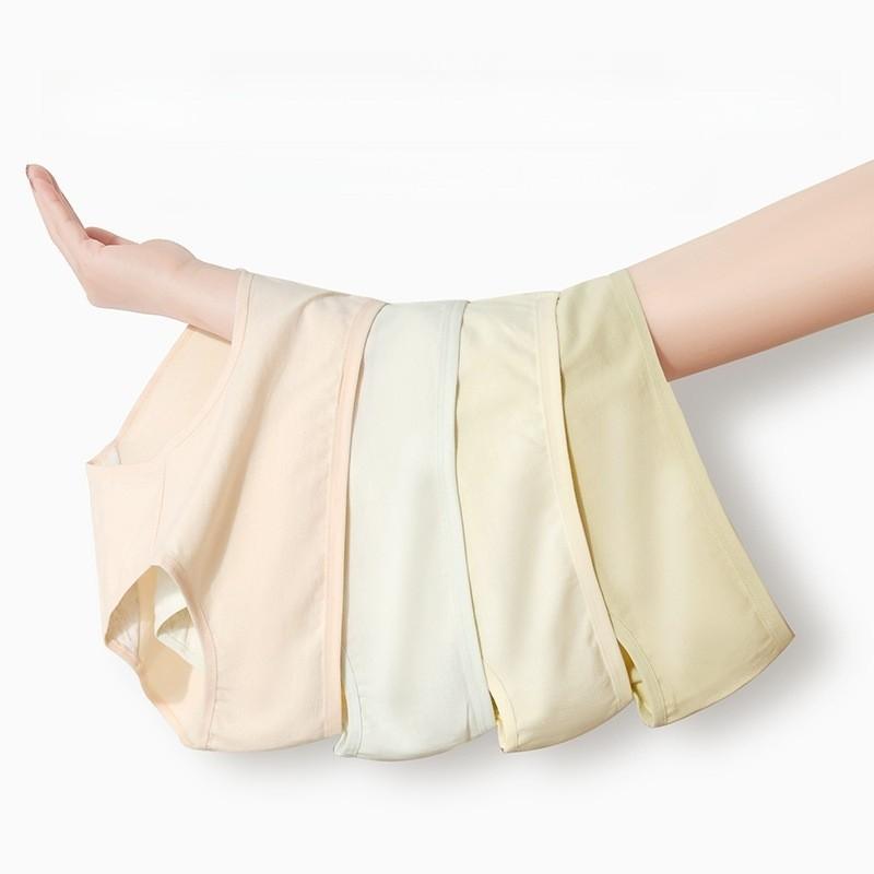 Comfortable Cotton Underwear For Women Mid-rise Breathable Seamless Summer Style