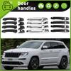 Dekorative Türgriffschutzaufkleber für 2011-2020 Jeep Grand Cherokee