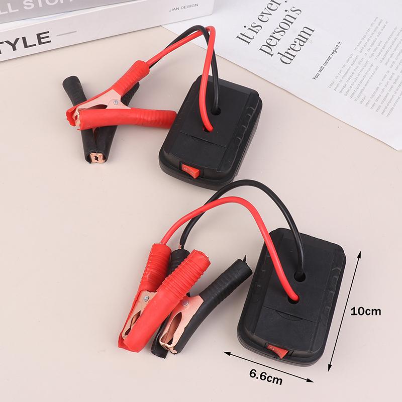 Car Lithium Battery Converter Charger Clip Auto Igniter Jump Starter For Makita Booster Cable Adapter Emergency Power Diy Tools