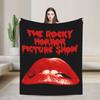 The Rockys Horror Picture Show Blanket Flannel Autumn/Winter  Multi-function Thin Throw Blankets for Bedding Couch Rug Piece