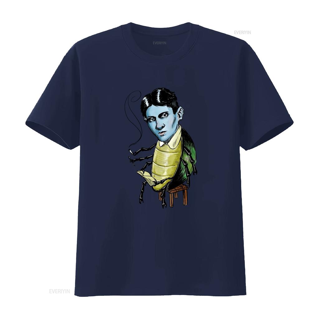 Franz Kafka Inspired T Shirt Unique Literary Design for Book Lovers High Quality Print on Comfortable Fabric vintage Washed