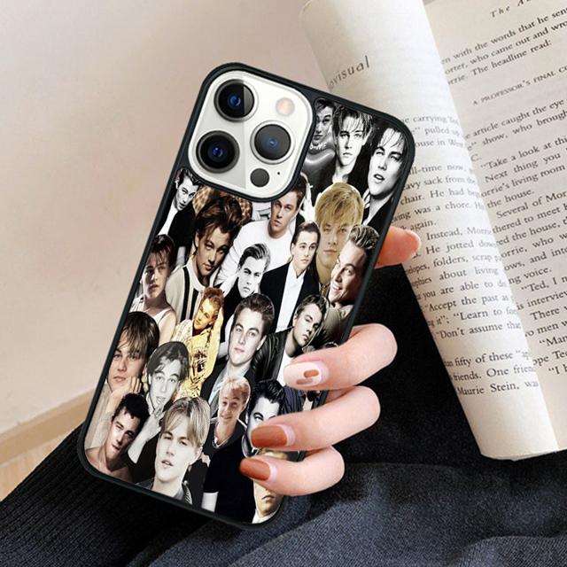 LEONARDO DICAPRIO PHOTO COLLAGE Phone Case Back Cover for IPhone 18 17 Air 16 15 14 13 11 12 Pro Max Plus Coque