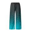 Women's Fashion Retro Casual Loose Drawstring Wide Leg Printed Sweatpants With Pockets