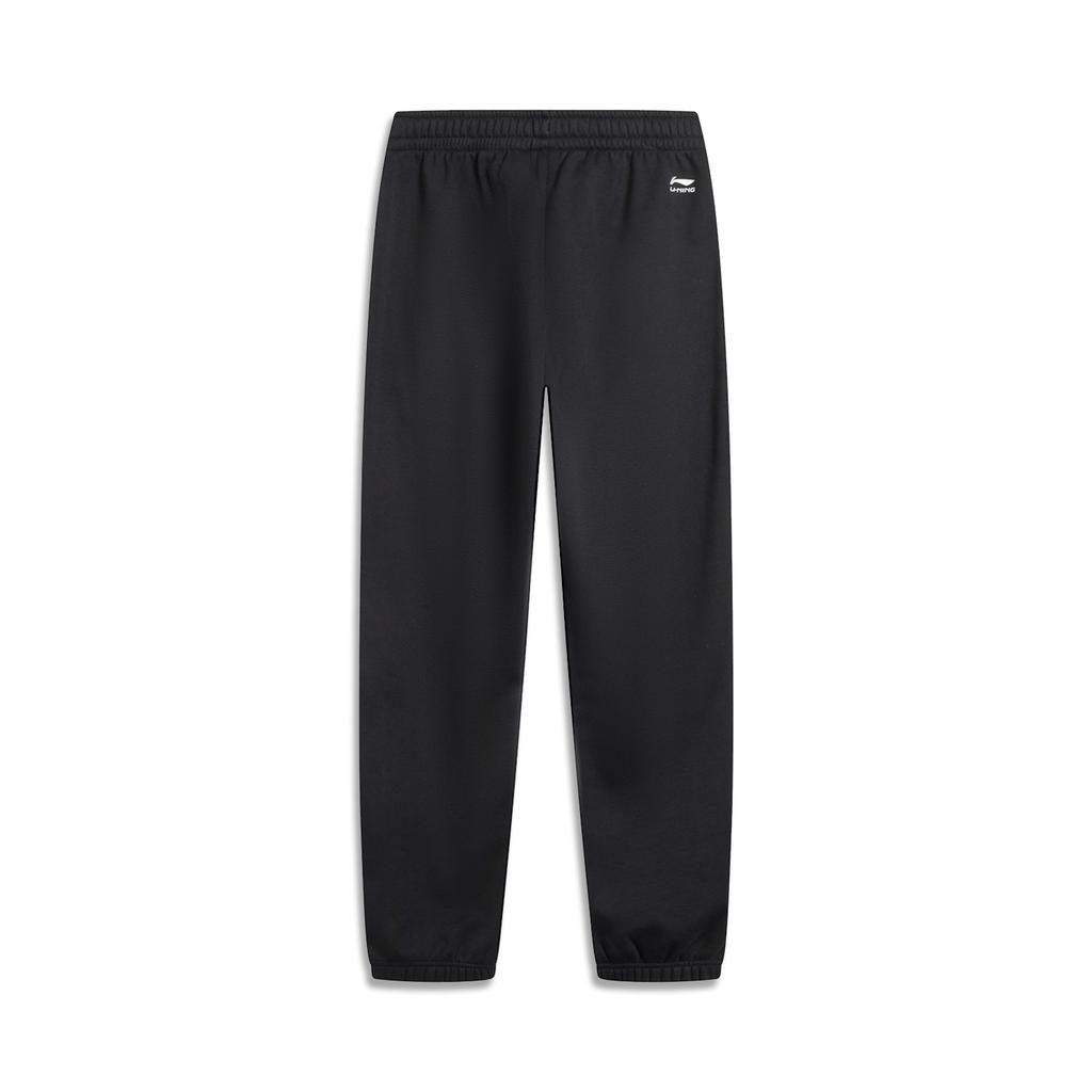 Li Ning Sports Life Collection Knitted Sweatpants Men's Black AKLV995-2