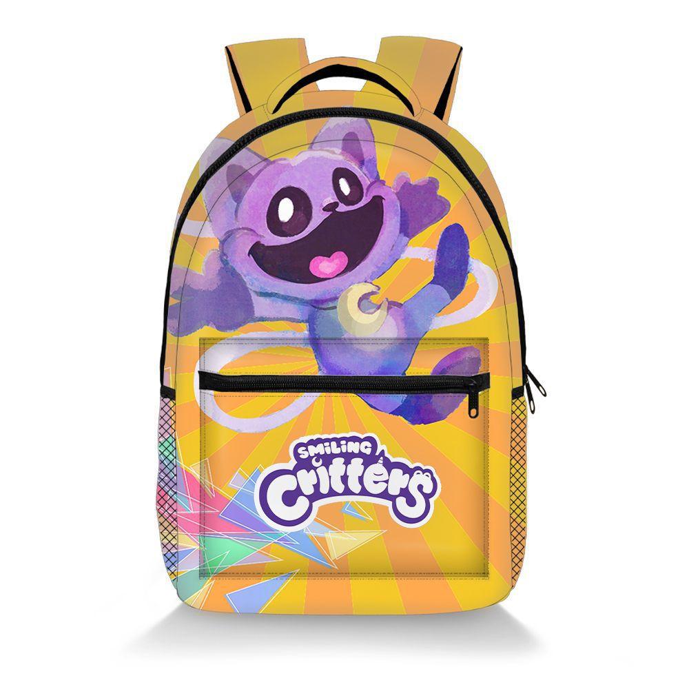 Smiling Animals Smiling Critters Large Capacity Full Width Backpack