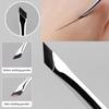 Blade štětec na oční linky Ultra tenký jemný úhlový plochý štětec na obočí štětec pod oči štětec na make-up Přesný štětec