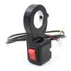 Andux Space Bike Push Switch Handlebar Hazard Switch Waterproof LTKG-04