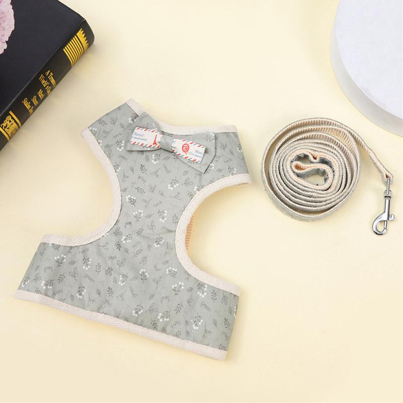 Cheaper Chihuahua Puppy Dog Vest Harness and Leash Set Adjustable Pet Harnesses for Small Dogs Pinscher Yorkshire Mascotas Leads
