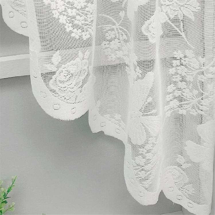 Semi Sheer Laces Window Curtain for Romance In Bedroom Living Room or Dining Space