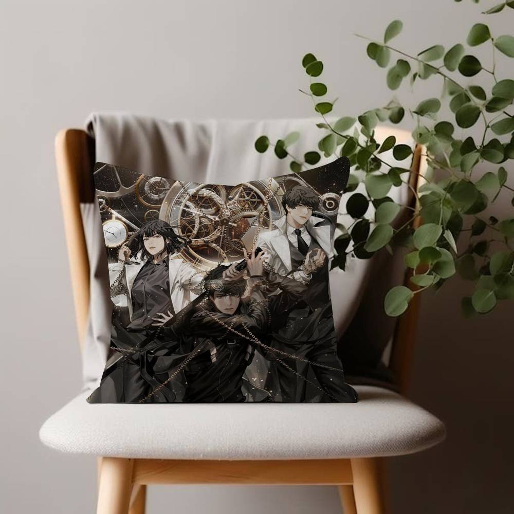 Cartoon Anime Omniscient Readers Viewpoint Pillow Cushion Cover Pillowcase Living Room Sofa Home decorative pillowcase