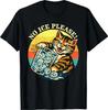 Abolish ICE Cat Anti-ICE Funny Retro T-Shirt