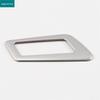 Silver Stainless Steel Interior Rear Anti-Kick Frame for Volkswagen T-Cross 2018 Model