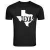 Texas State USA Graphic Outline TShirt