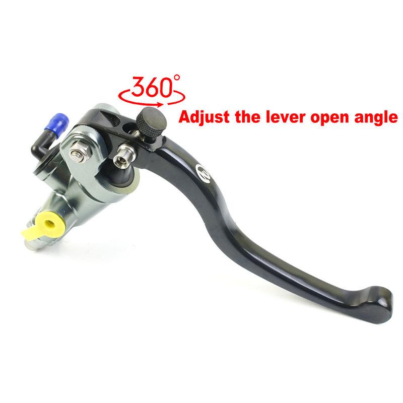 Universal Motocycle Radial Brake Clutch Pump Master Cylinder Levers Handle 17.5mm Piston Adelin for Honda Suzuki Yamaha Kawasaki