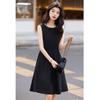 Demana Commuter Design Pleated A-line Dress