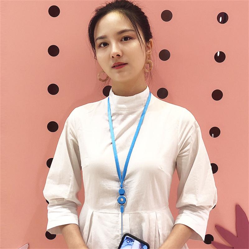 Multi-functional Mobile Phone Straps Rope Detachable Rotating Lanyard Ring Neck Strap Decoration For