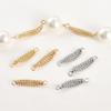 Copper-Plated 18k Gold Color-Preserving Chain Connector for DIY Bracelets, Necklaces & Earrings