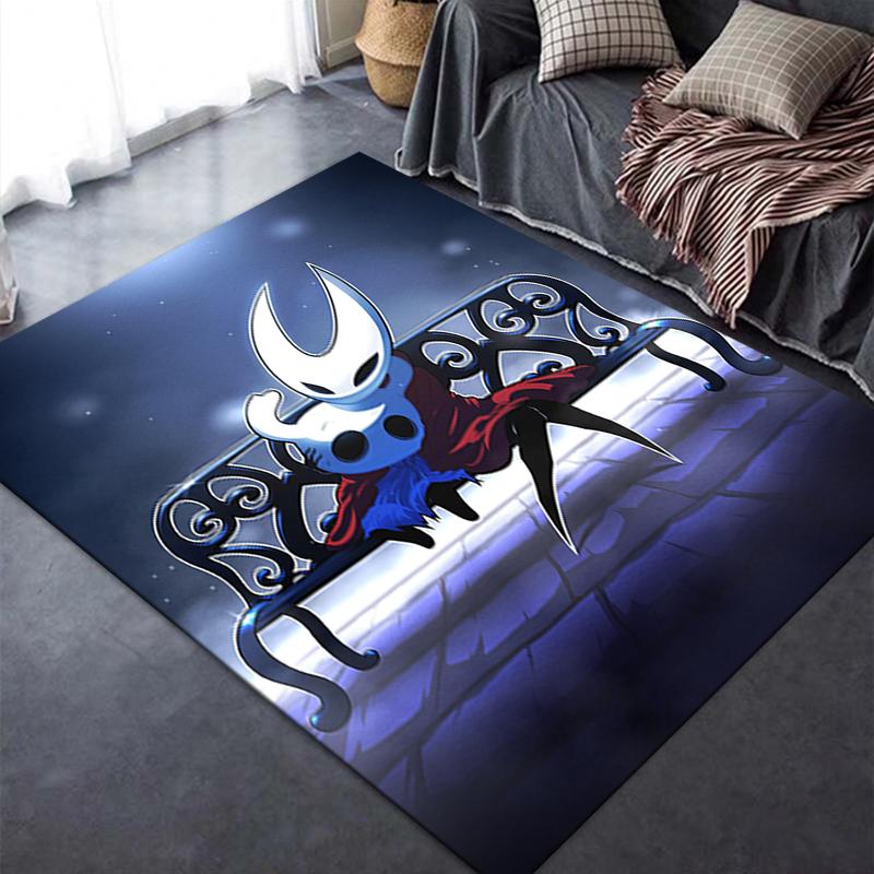 2025 New Hollow Knight Carpet Rug for Living Room Bedroom Home Sofa Decoration,Kids Play Non-slip Floor Mat 42