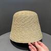 New Classic Designer Bucket Straw Hat Women Weaving Hat Summer Casual Travel Sunscreen Sun Hat Luxury Simple Bucket Hats Panama
