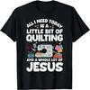 Coole Quilt Kunst Voor Mannen Vrouwen Naaien Quilt Liefhebber Quilter T-shirt