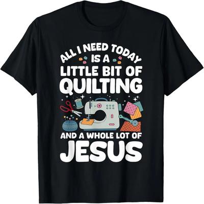 Cool Quilting Art For Men Women Sewing Quilt Lover Quilter T-Shirt