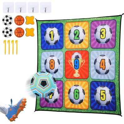 EagleStone Soccer Toy Darts, 2-in-1 Playset, Wall-Mounted, 150cm Long, 6 Darts, Soccer Ball Included, Shooting Practice, Sports Toy, Indoor Play,