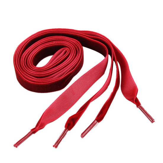 1.6cm Widely Application Shoe Laces Solid Color Simple Stylish Shoelaces