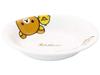 Happy Life Fruit Plate 15cm 362103 "Rilakkuma" (Deep Plate), Diameter, Children's Tableware, White,