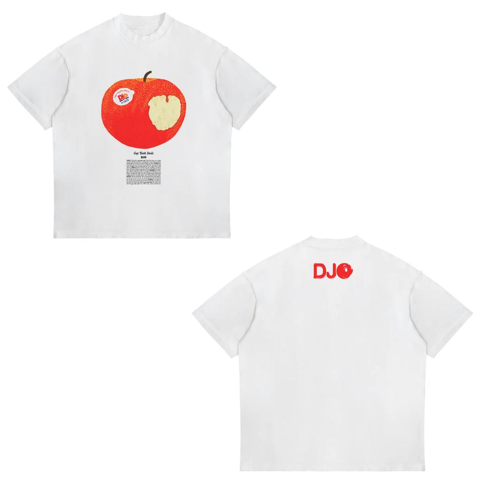 Djo Appels T-shirt Grappig Cartoon Grafisch T-shirts Dames Unisex Korte Mouw Unisex Tops Hoge Kwaliteit T-shirt Unisex Creatieve Kleding