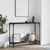 Vidaxl Console Table, Brown Oak, 101X30.5X75 Cm