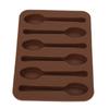 Moule à gâteau - Zerodis - Chocolat - Silicone de qualité alimentaire - Antiadhésif - 14x10 cm