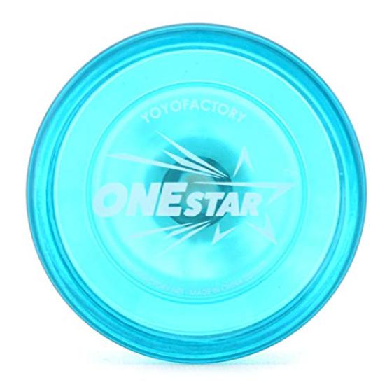 One Star DVD Included Set Light by YoYoFactory Yo-Yo Beginner's (Starter - Blue)