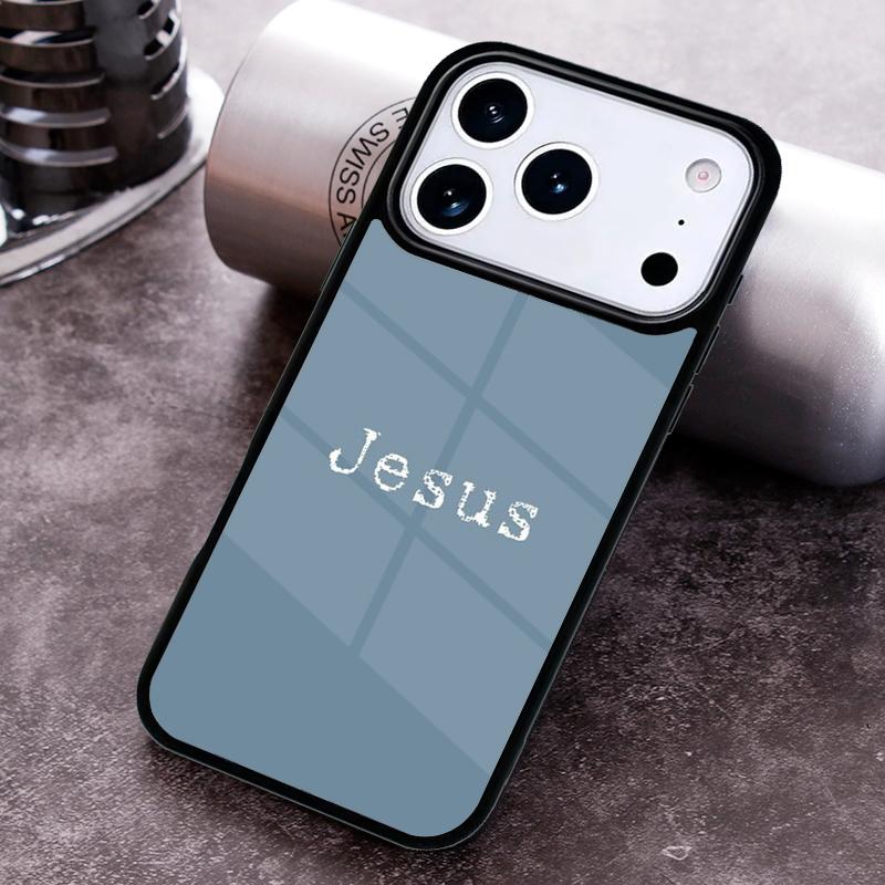 Jesus Love God Phone Case for iPhone 17 16 15 Pro Max Air 14 13 12 11 Plus Shockproof Cover