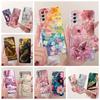 For Samsung Galaxy M52 5G Case SM-M526B Colorful Flowers Butterfly Painted Cover Soft Silicone Case For Samsung M52 M 52 5G Bags