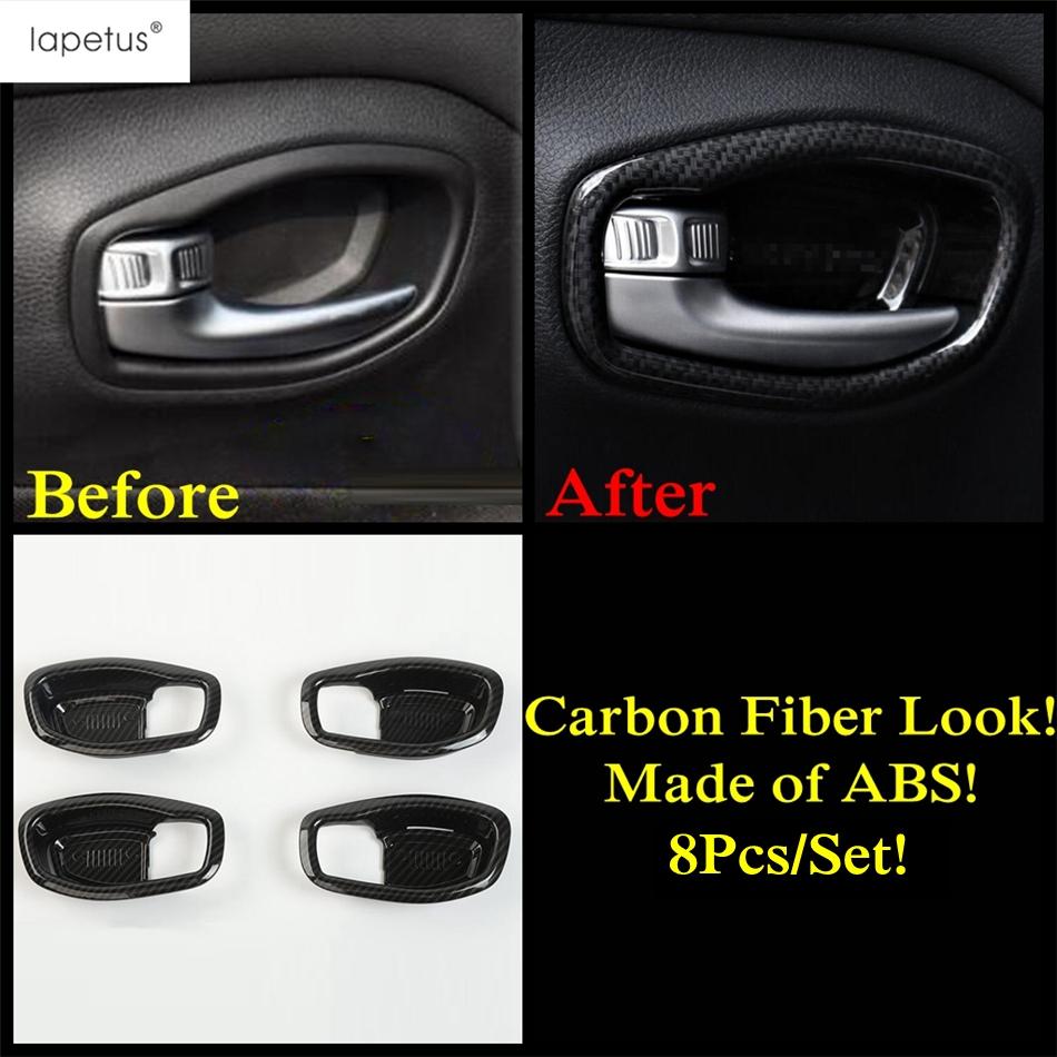 For Jeep Renegade 2015 - Accessories Head Light / Window Lift / Handle Bowl / Central Middle Air AC Vent Cover Trim Interior