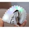 Fashion Children's Shoes LED Mesh Light Boys Breathable Casual Sneakers Girls Flash Shoes Boys Breathable Casual Shoes