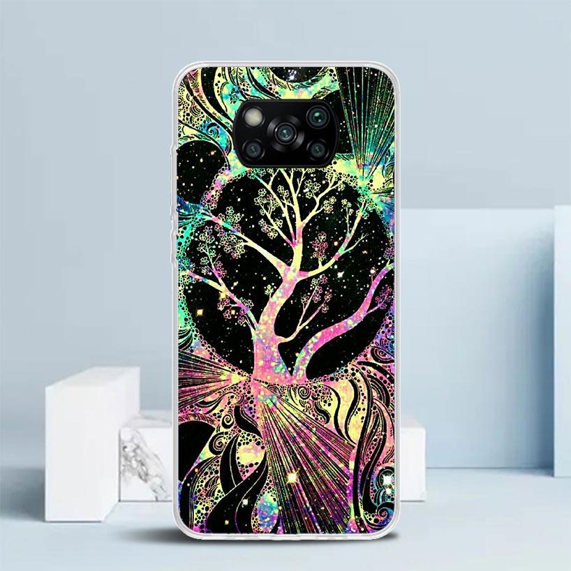 Mandala Sonnenblume Mandala Handyhülle Für Xiaomi Poco F7 Ultra X5 X6 X7 Pro M7 Redmi 15C 15 13C 13 12C 12 10C 10 10A 9 9C 9A 9T C