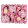 60X40cm Artificial Flower Wall Panels Handmade Rose Wedding Background  Photography Backdrops