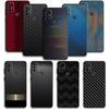 Capa de telefone para motorola, g200 g60 g50 g31 g30 g22 g9 g8 power lite plus edge 20lite 30pro one fusion luxo textura de fibra de carbono