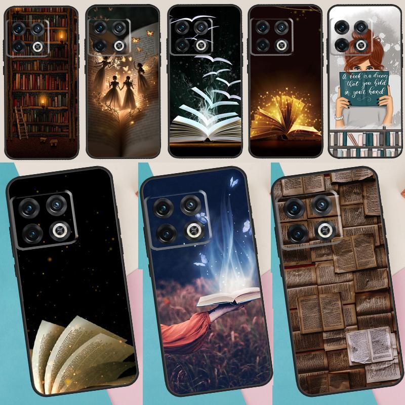 Coque Amoureux des Livres Pour OnePlus Nord 3 2 CE 4 Lite N20 N10 N30 OnePlus 8T 10T 13 13R 12 12R 11 10 Pro Étui