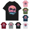 Dam Rundhalsad Casual Tryckt Kortärmad T-shirt Topp